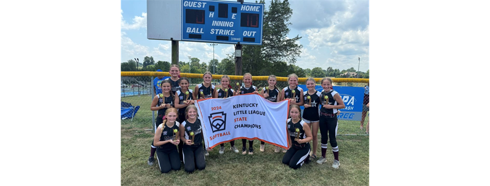 2024 KY State Little League Softball Champions